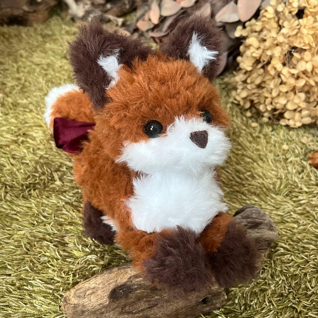 【sample】　あみぐるみ　オーダーメイド　ぬいぐるみ　アートドール　きつね