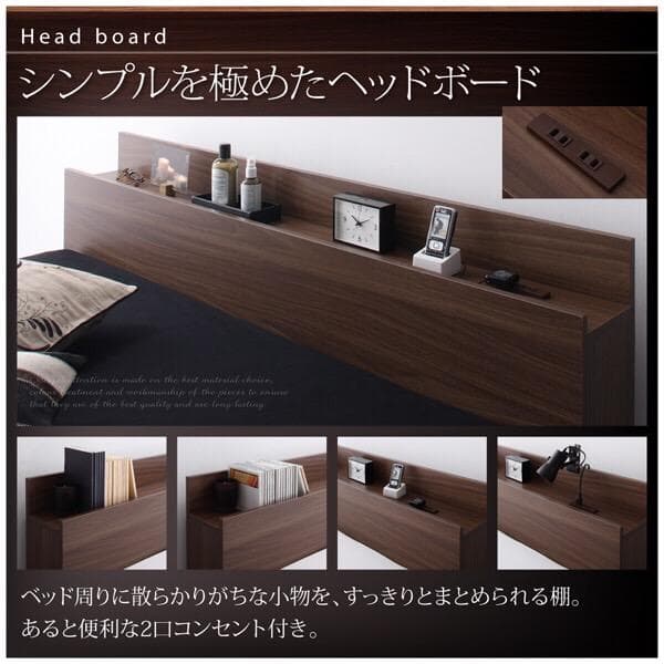 odh収納ベッド【General】(マットレスセット)シングル