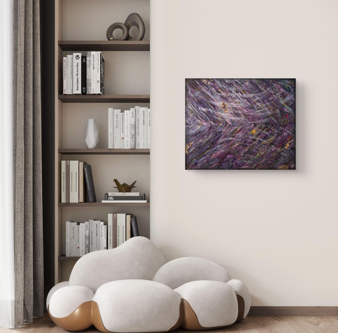 ループNo1.醒/ 抽象画 キャンバス 46×38㎝ F8 原画1点のみ モダン