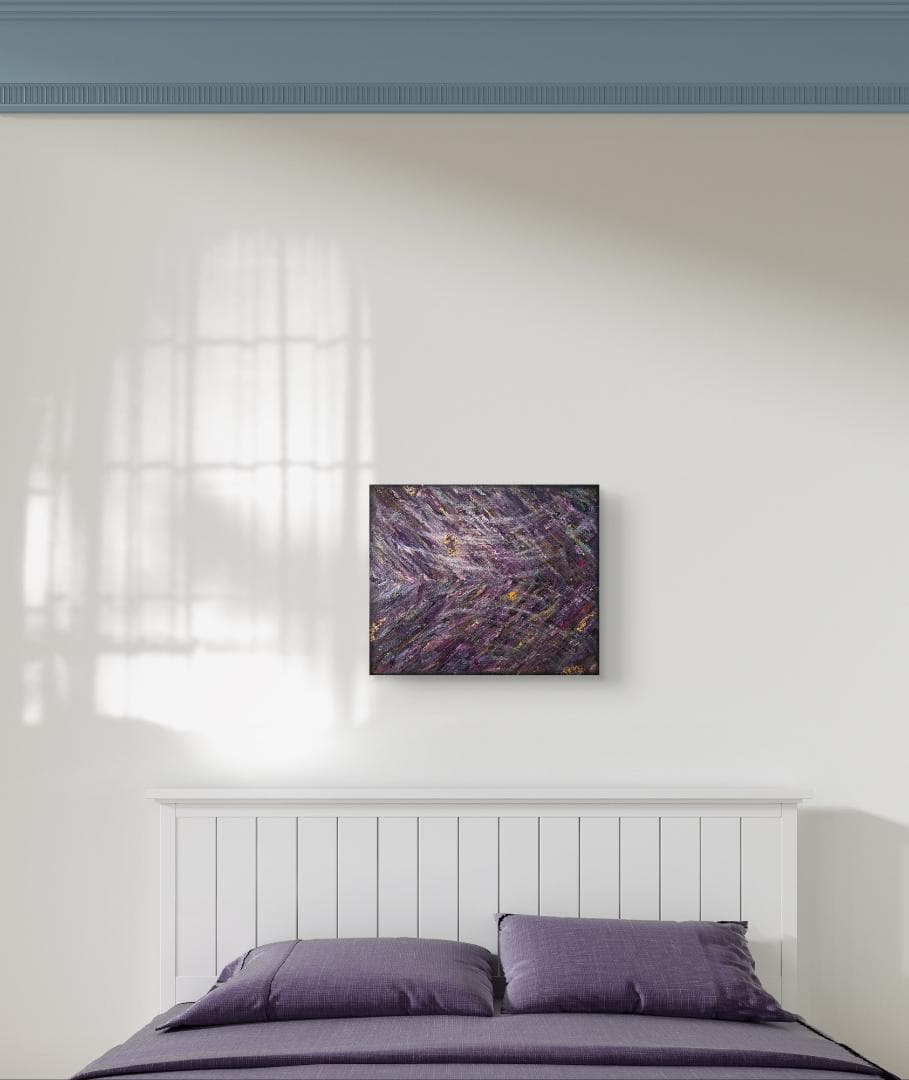 ループNo1.醒/ 抽象画 キャンバス 46×38㎝ F8 原画1点のみ モダン