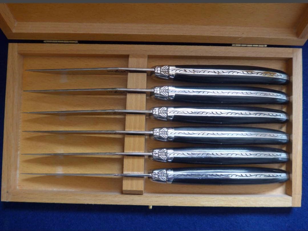 Forge de Laguiole　ライヨール　6本セット　木箱入り　フランス製