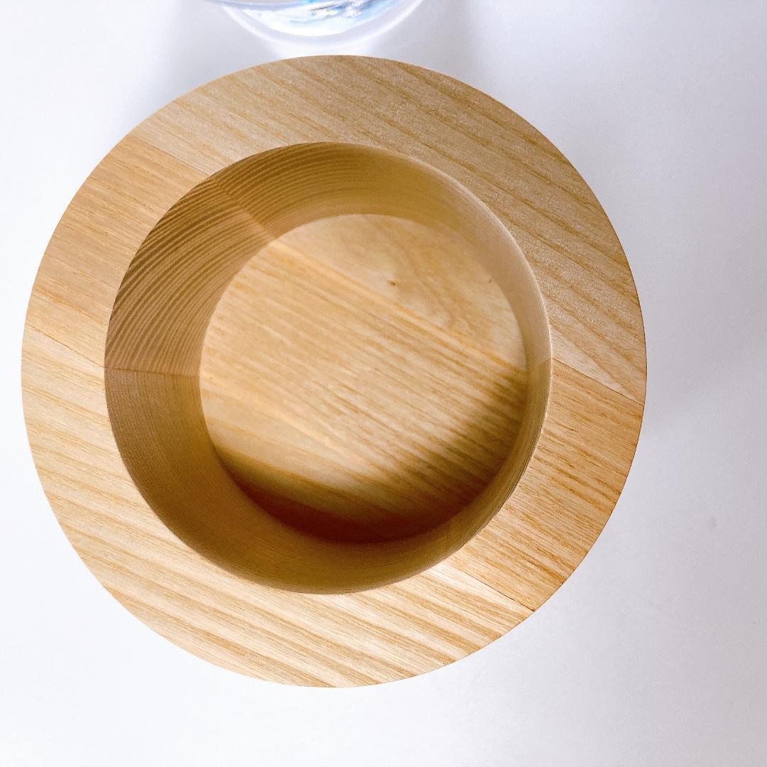 未使用 訳アリ LSA エルエスエー フラワーベース ウッドトレー |4206