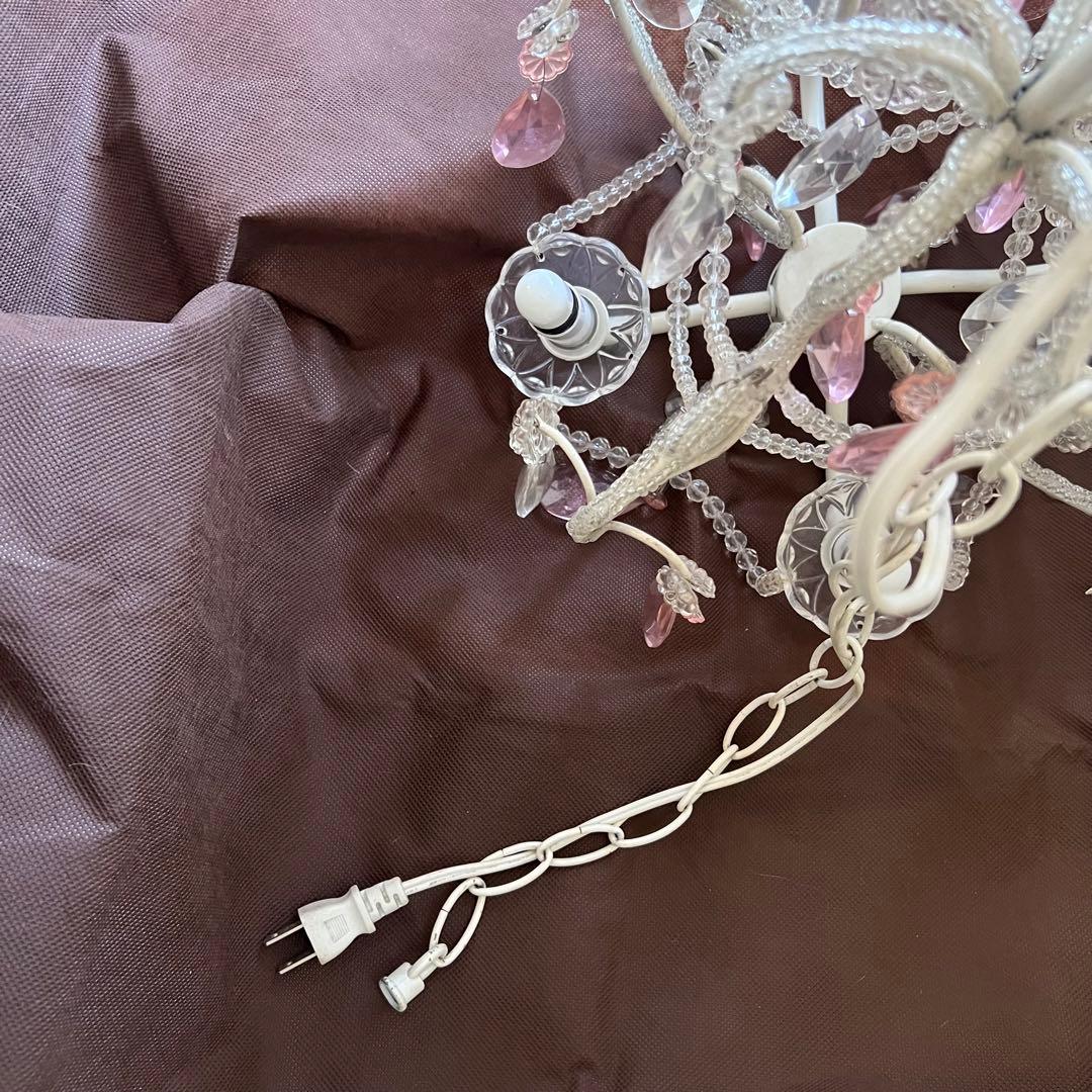 シャンデリア E12球 コンセント　間接照明