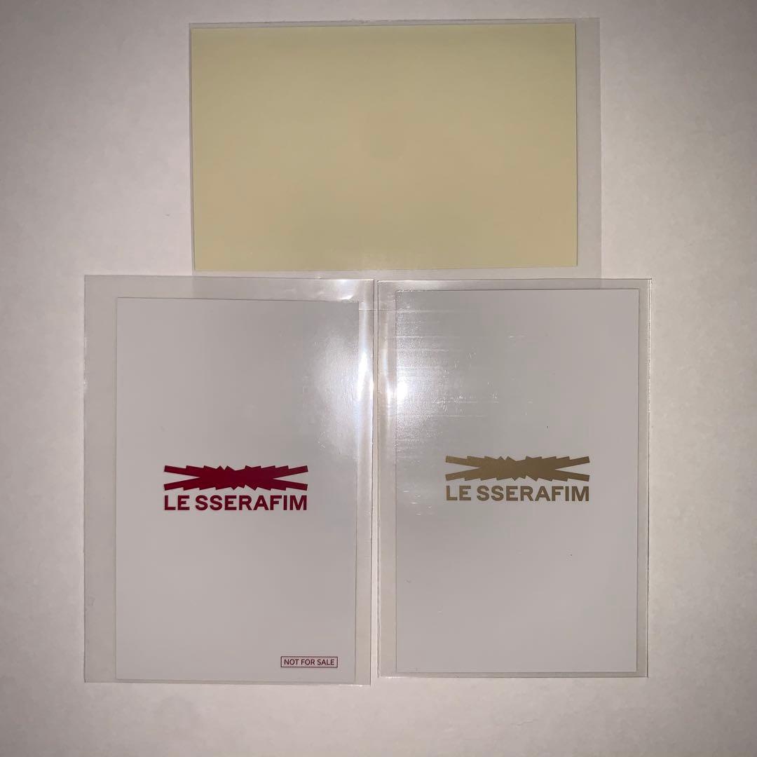 ユンジン LE SSERAFIM トレカ ステッカー 特典 ルセラ - メルカリ