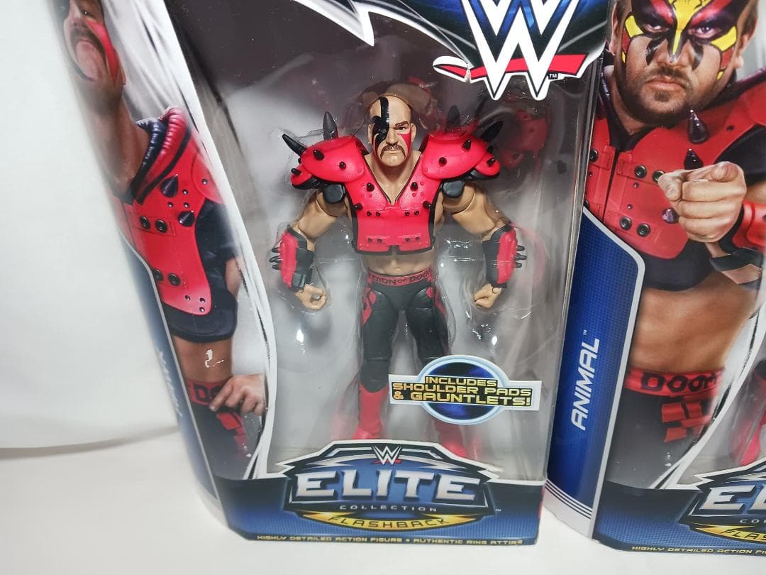 未開封品 マテル社 ロード ウォリアー プロレス　アニマル　ホーク