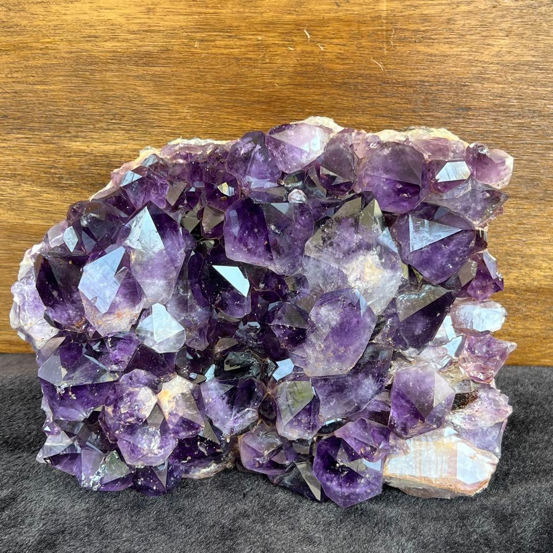 ☆特大サイズ美紫結晶☆最強浄化や魔除にも☆アメジストクラスター 天然石 原石
