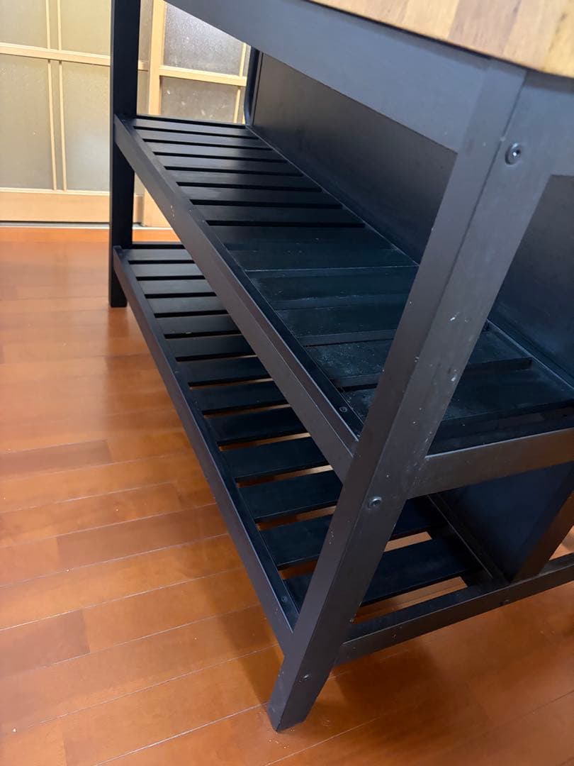 【IKEA】ヴァドホルマ アイランドキッチン ラック、イス付き　三重県名張市