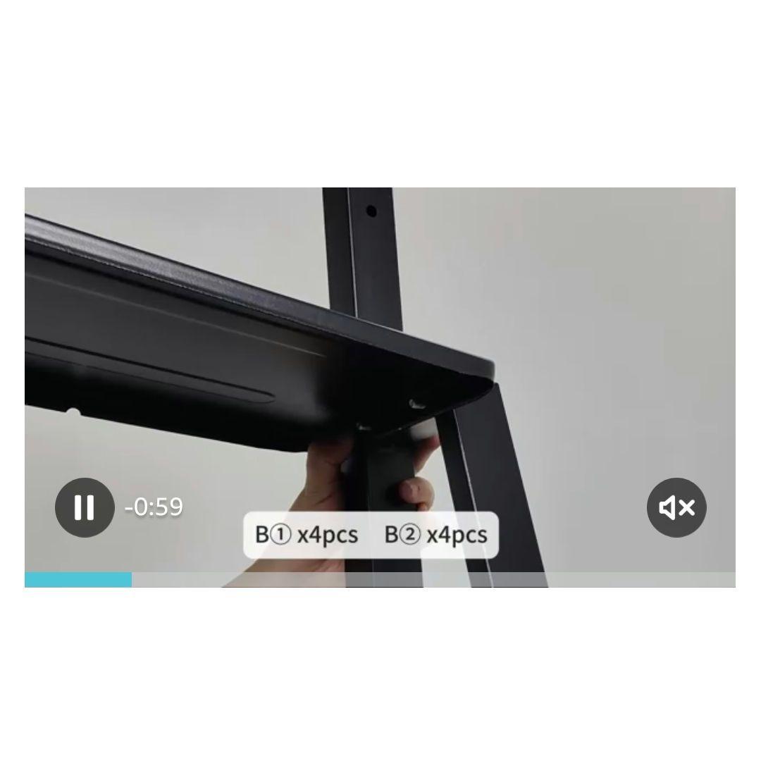 ❤週末セール✨️訳あり テレビスタンド 32-75インチ対応 ブラック 黒