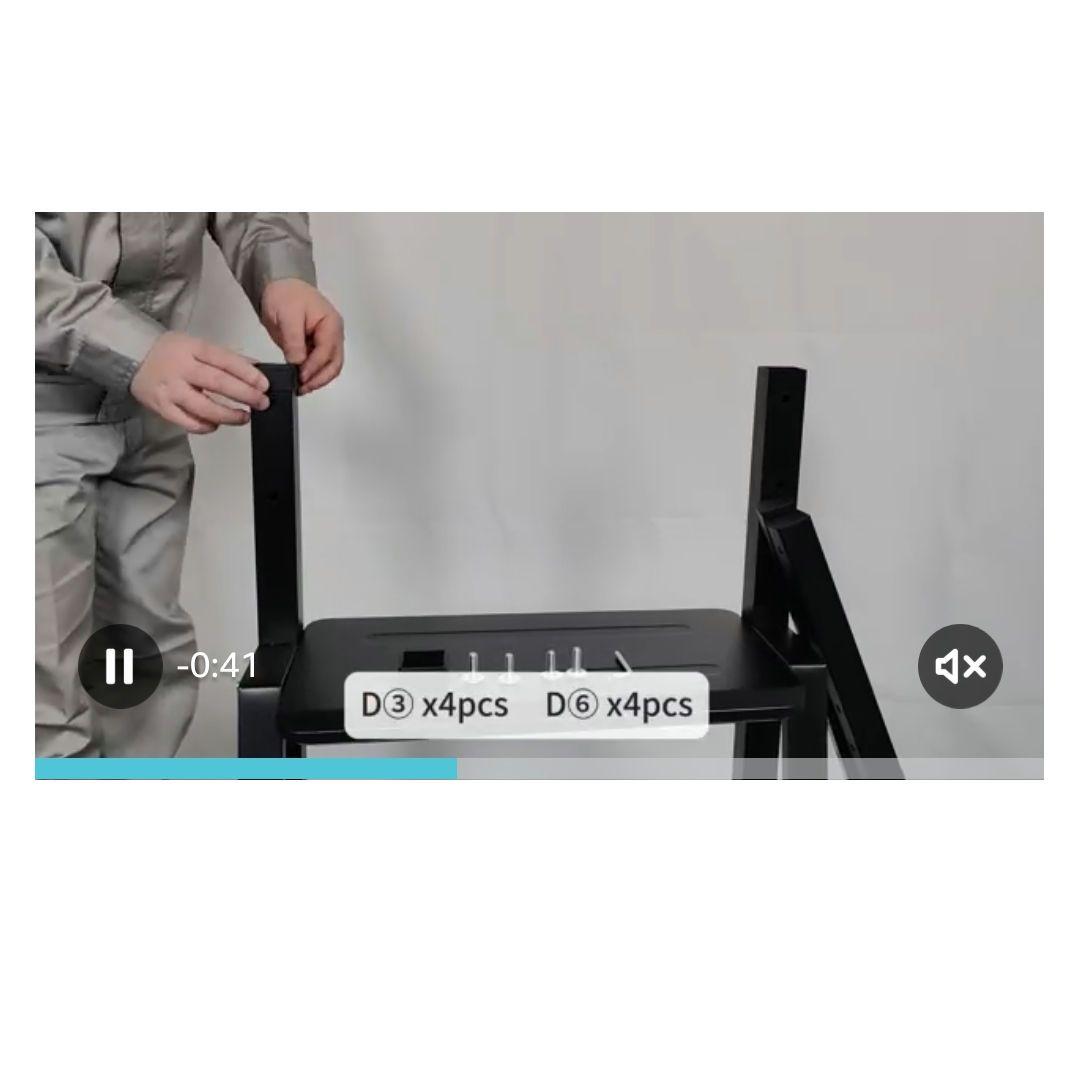 ❤週末セール✨️訳あり テレビスタンド 32-75インチ対応 ブラック 黒