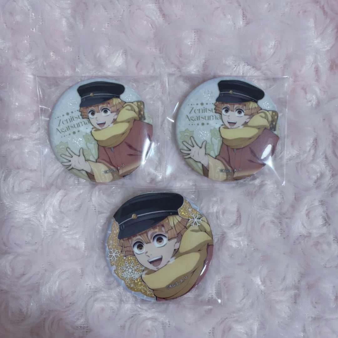 鬼滅の刃 我妻善逸 ホログラム缶バッジ AGF 2025 ufotable - メルカリ