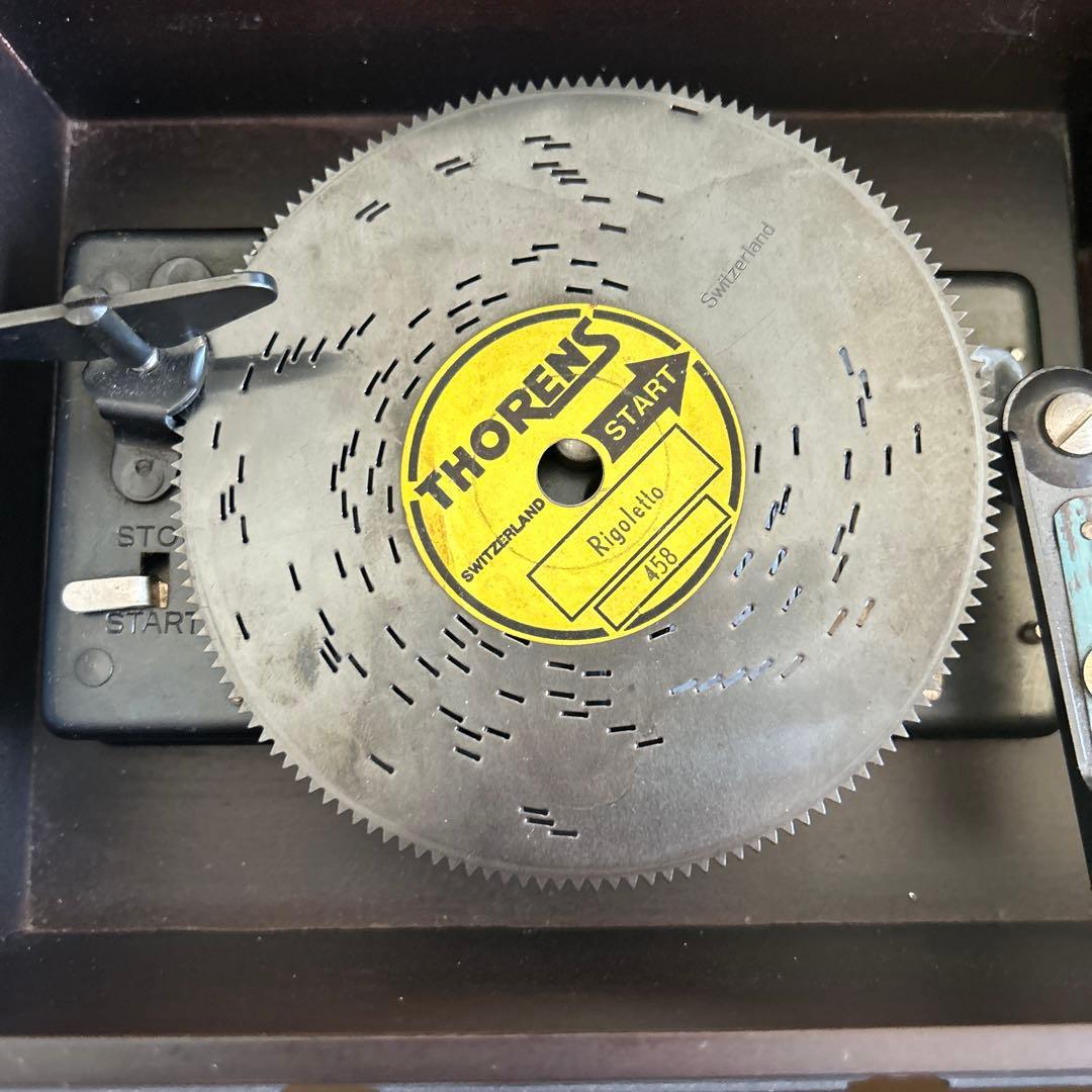 ジャンク品　スイス製　トーレンス　ディスク式オルゴール　1985年以前のお品物