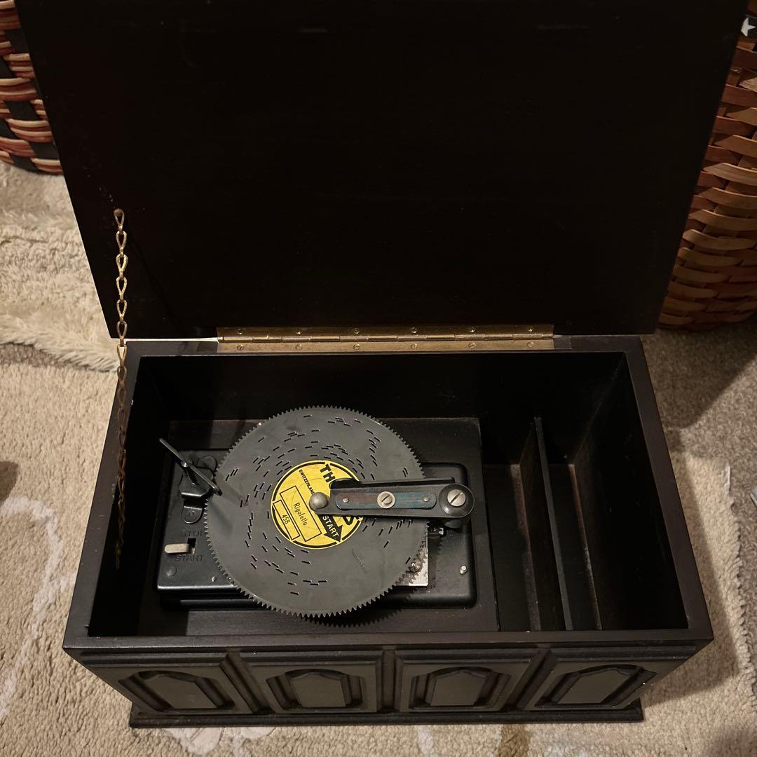 ジャンク品　スイス製　トーレンス　ディスク式オルゴール　1985年以前のお品物