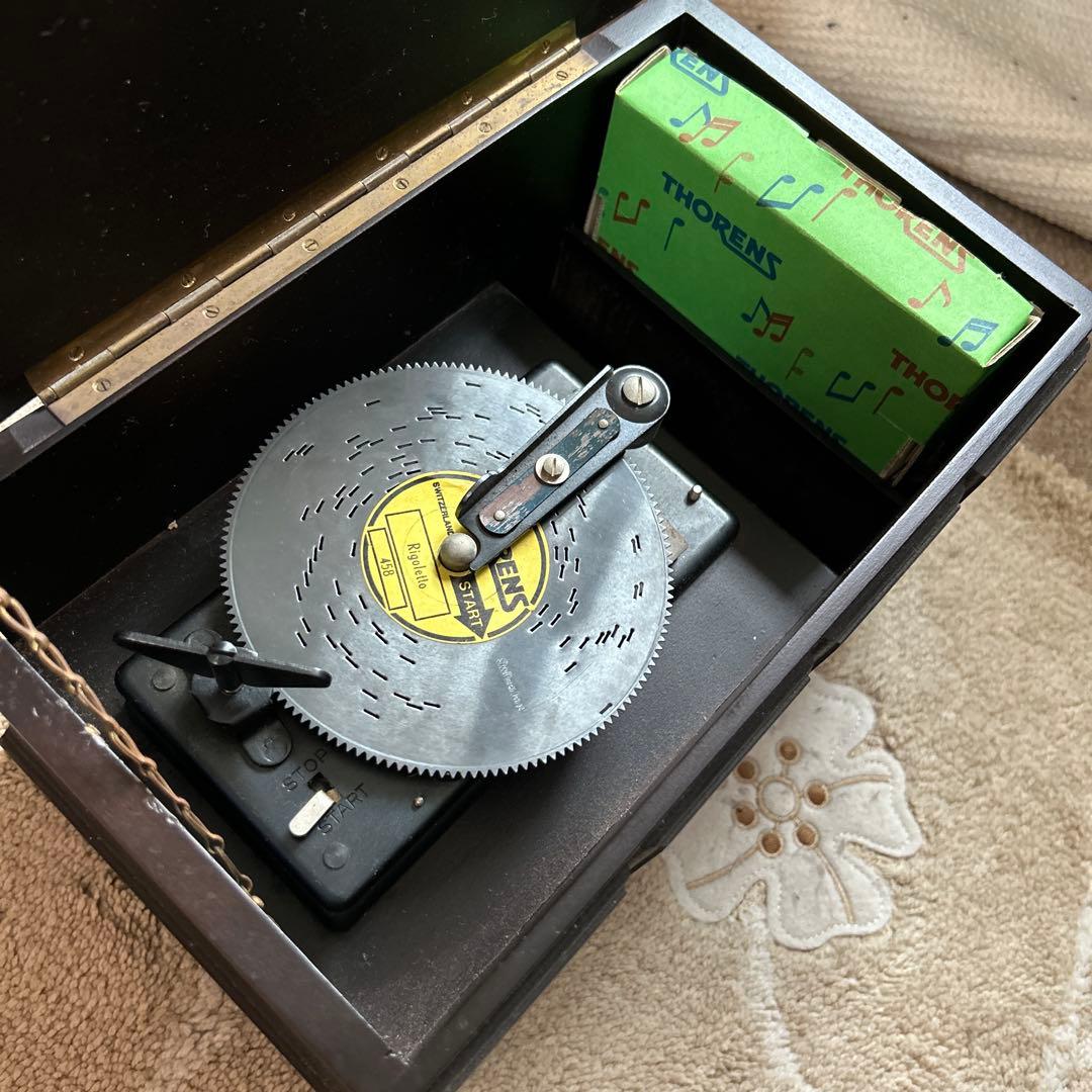 ジャンク品　スイス製　トーレンス　ディスク式オルゴール　1985年以前のお品物