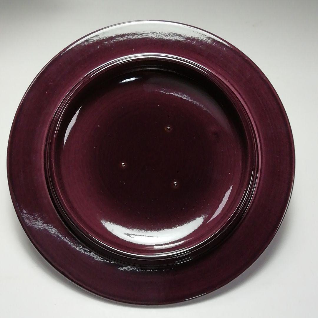 S708 皆具 『紫交趾 青海波』『平安 勝見永泉』 共箱 茶道具