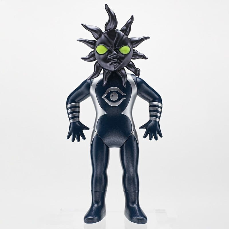 【超希少・抽選品】超復刻版タローマンソフビ人形 ブラックタローマン 新品未開封