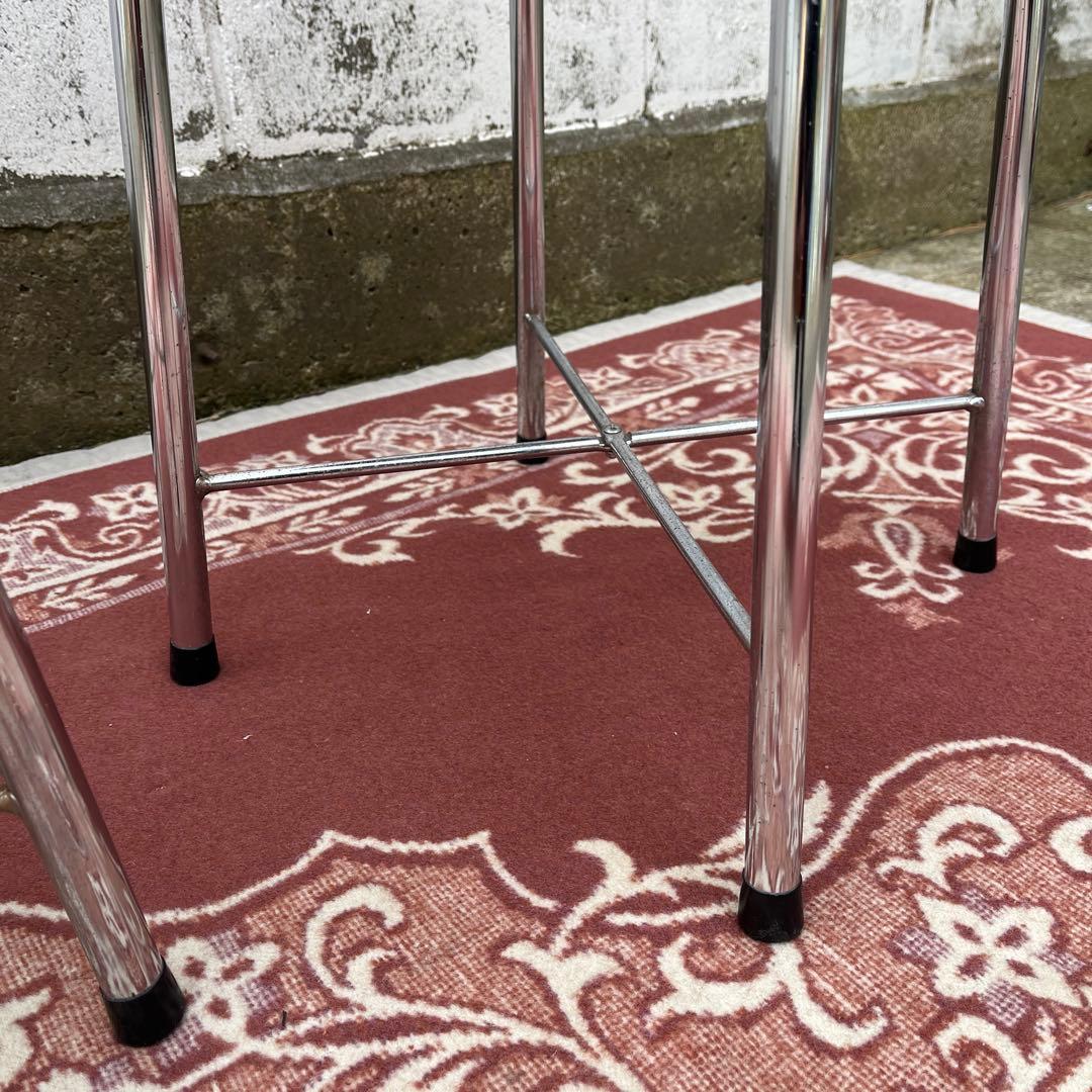 ビンテージ品 古家具◼︎2点セット チトセ 丸椅子 ラウンドスツール B