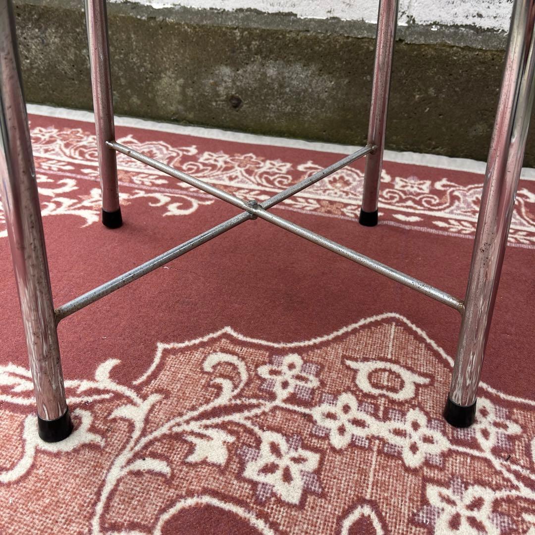 ビンテージ品 古家具◼︎2点セット チトセ 丸椅子 ラウンドスツール B