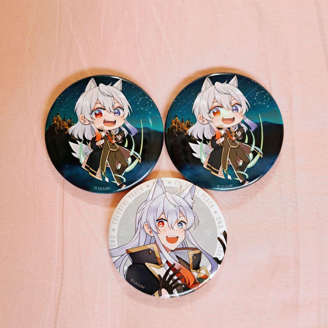 カラフルピーチ どぬく 缶バッジ からぴち魔法学園 ピーチ座 - メルカリ