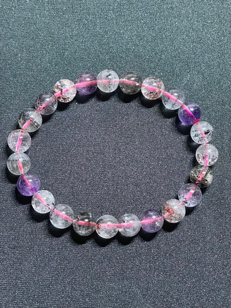 スーパーセブン　8mm 天然石　ブレスレット