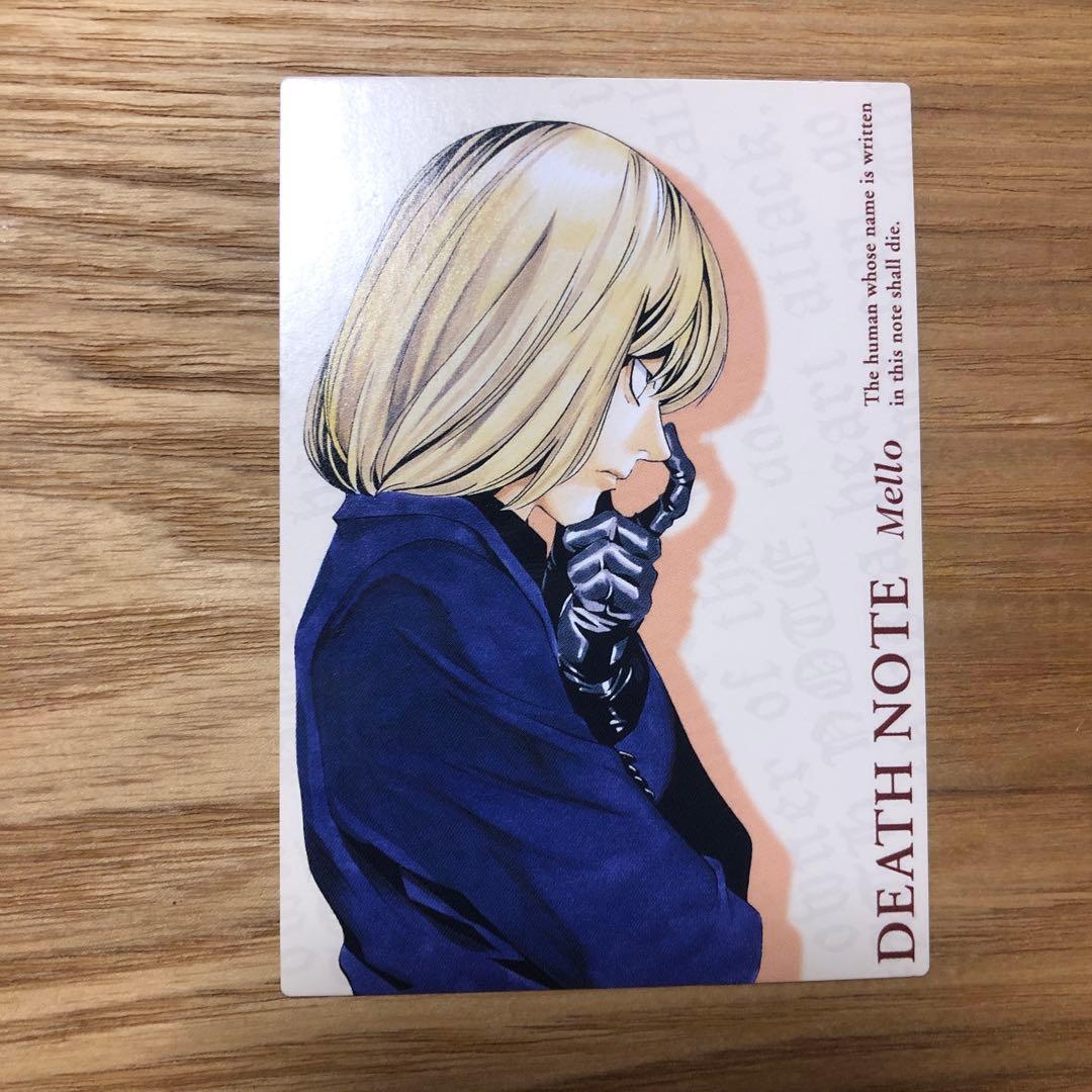 ☆デスノート☆KONAMI トレーディングカード ニア メロ ジャンプ