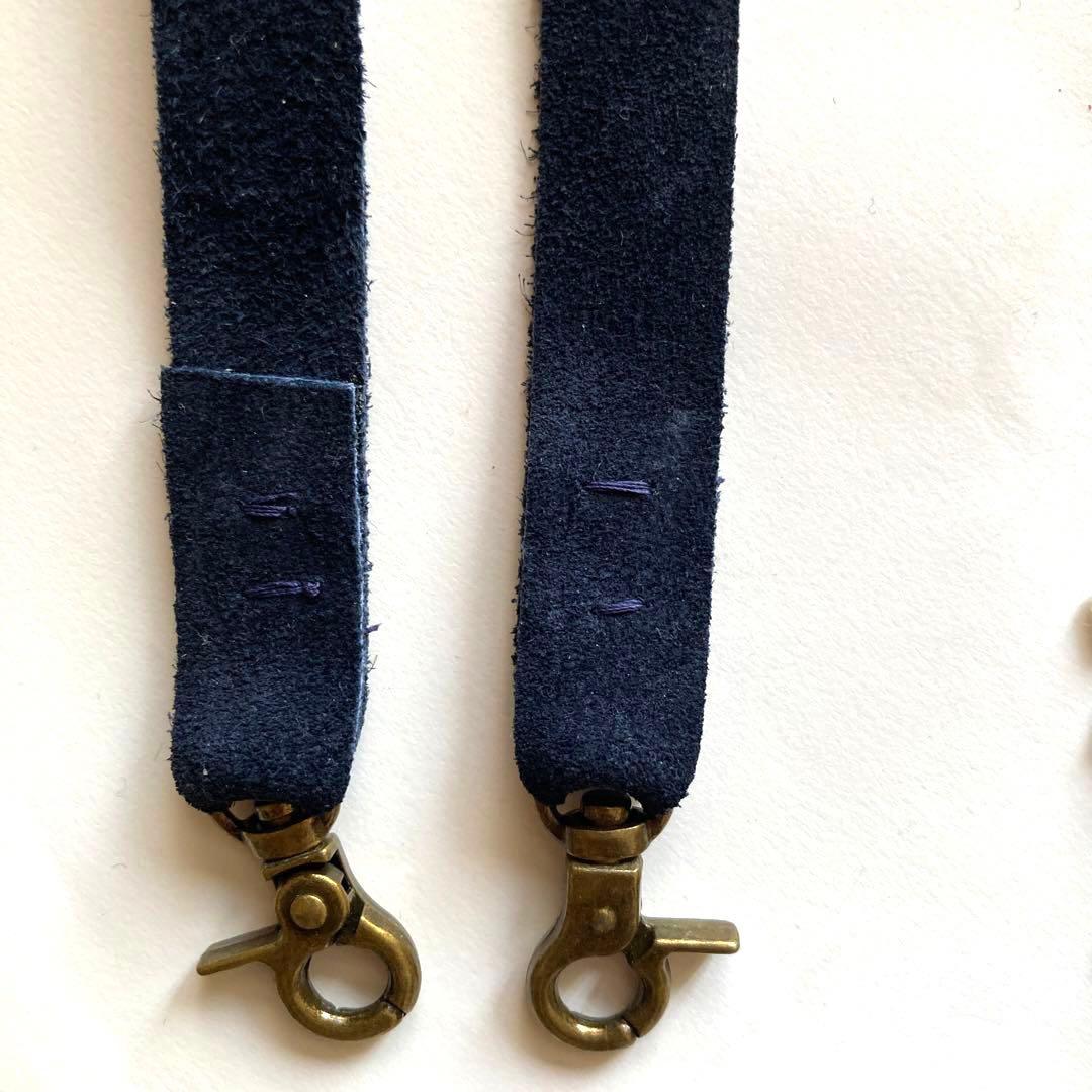 ミナペルホネン　がま口バッグ　コサージュ付き