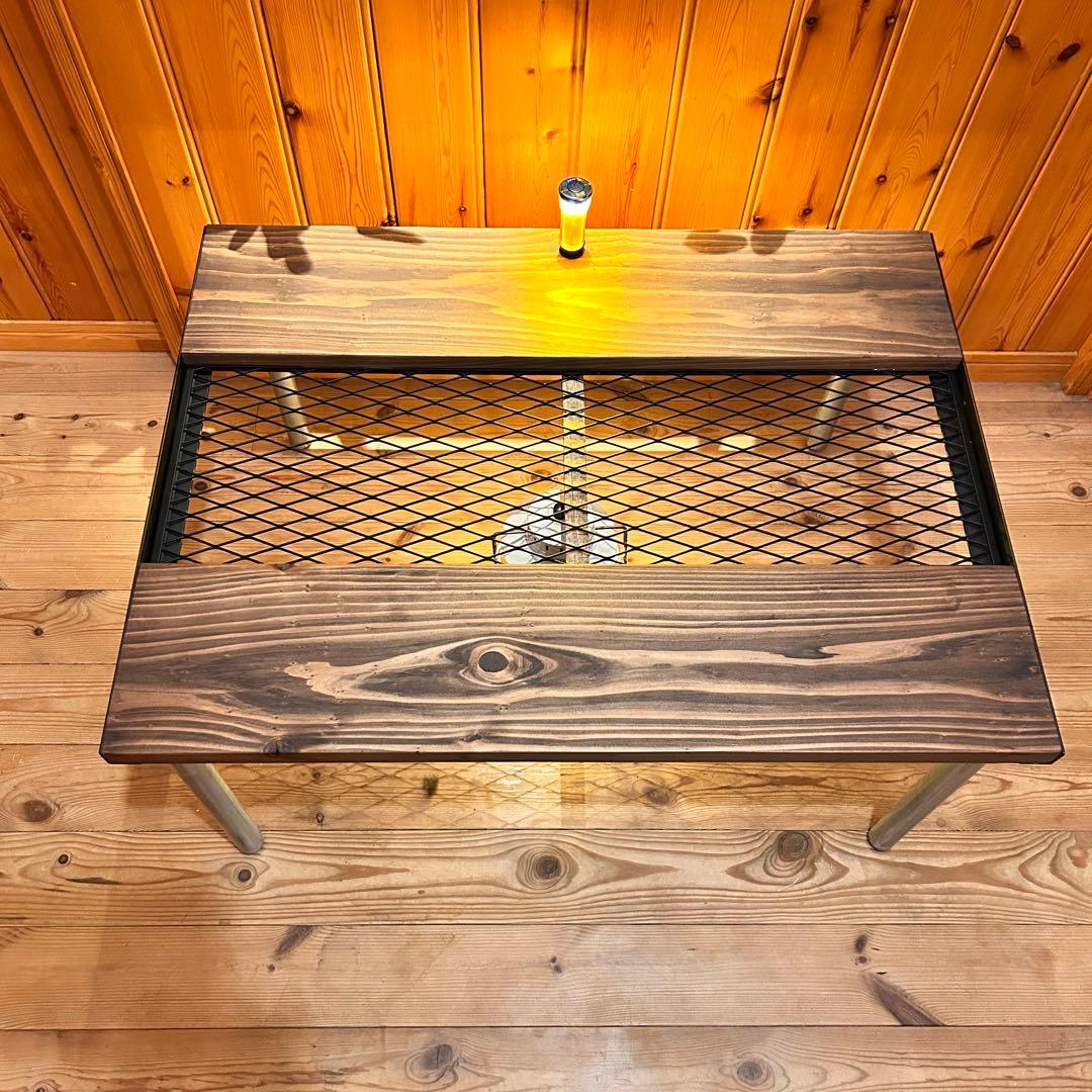 No.571 アイアンローテーブル コーヒーテーブル　リビングセンターテーブル