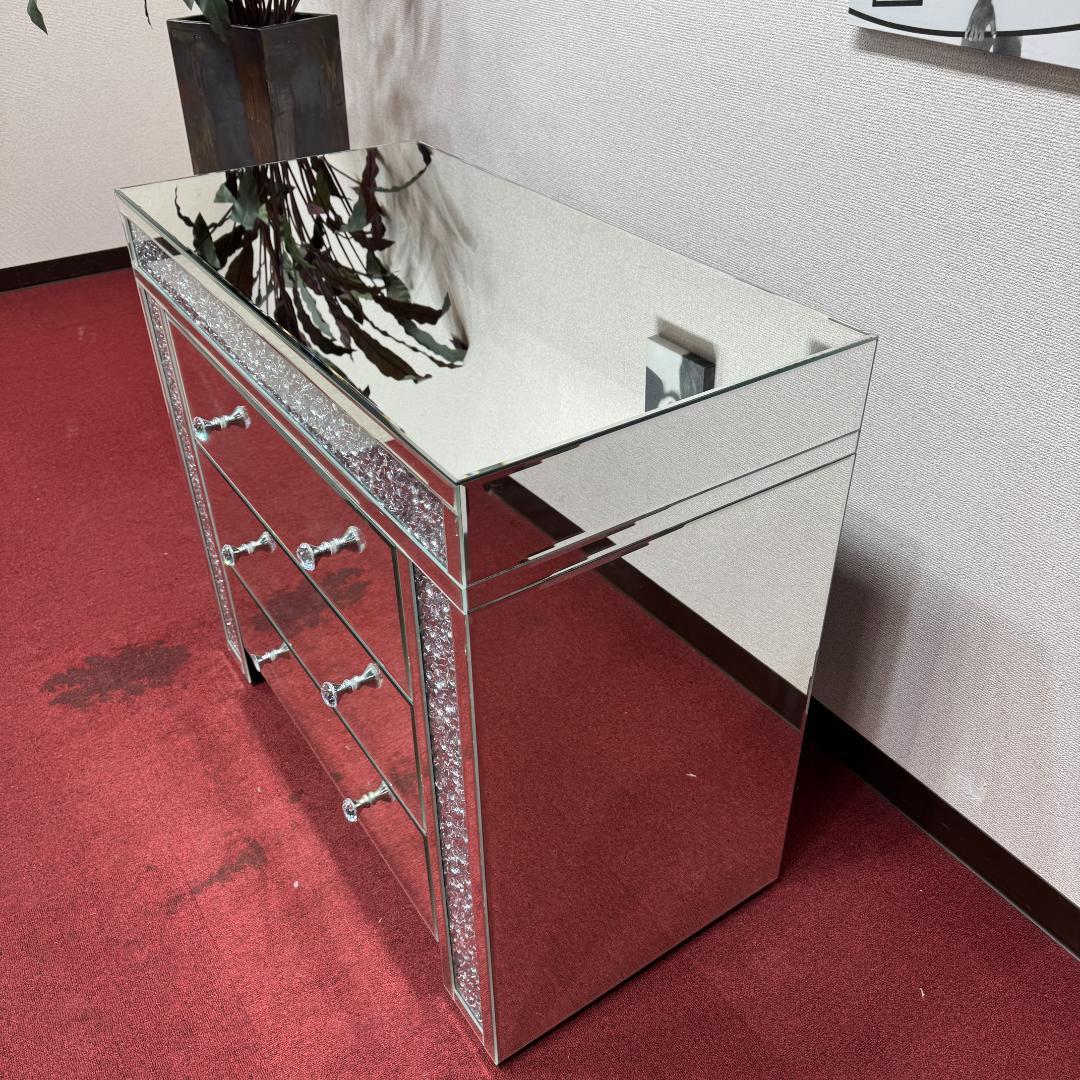 東京23区送料無料　超美品ミラー チェスト 展示ハウスで使用　未使用