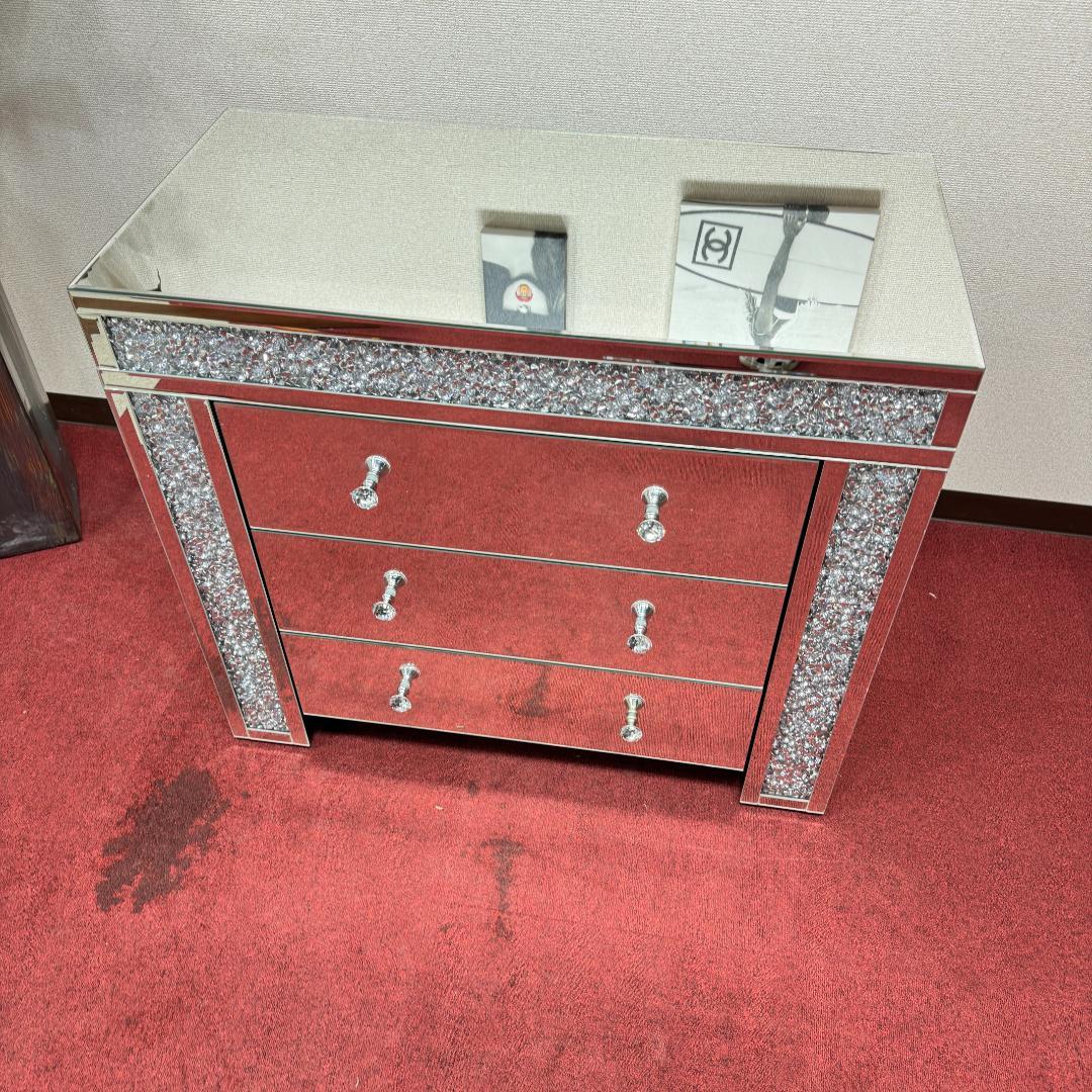 東京23区送料無料　超美品ミラー チェスト 展示ハウスで使用　未使用