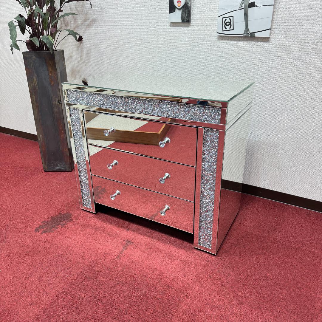 東京23区送料無料　超美品ミラー チェスト 展示ハウスで使用　未使用