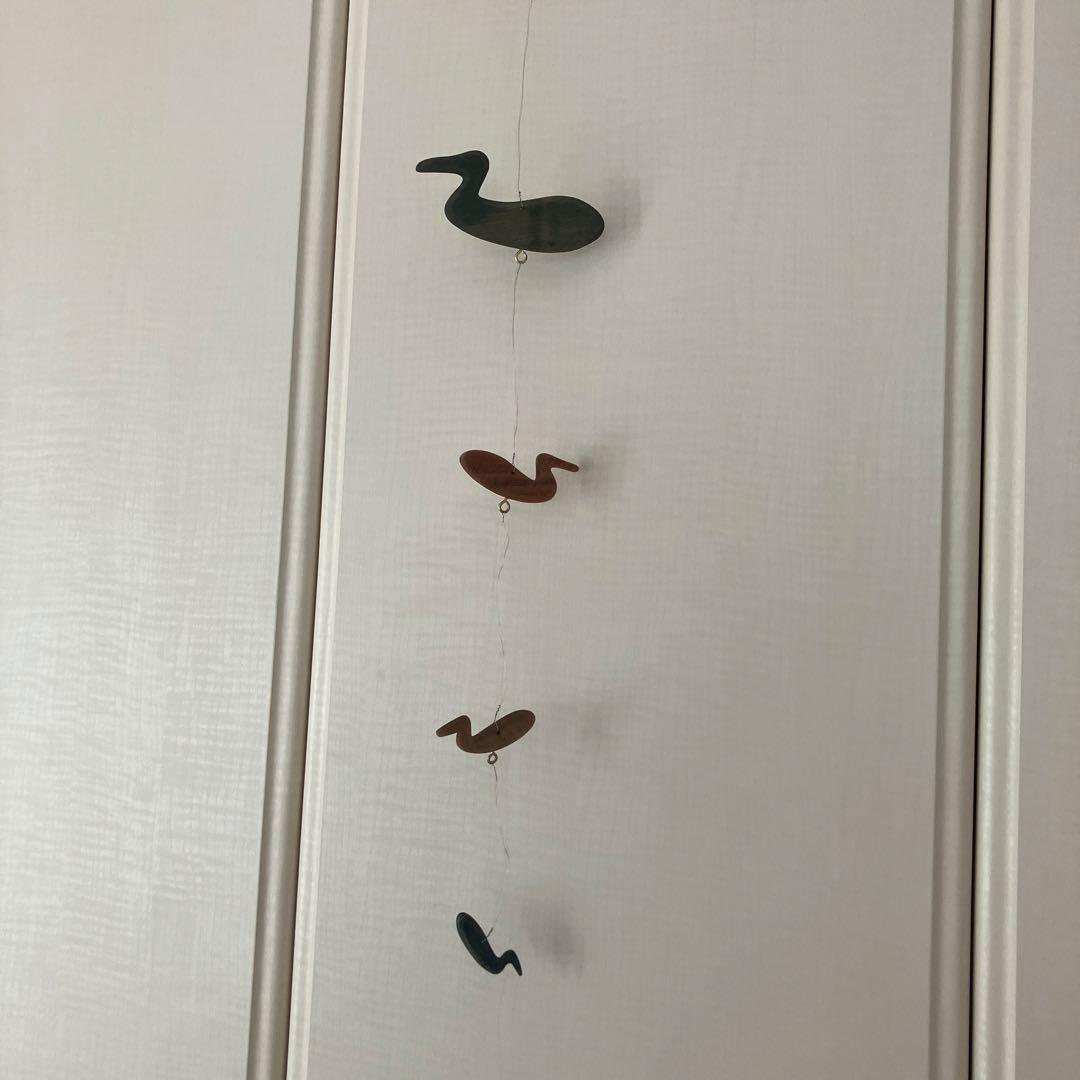 モビール CALM WARBLE DECOYS Wooden Mobile