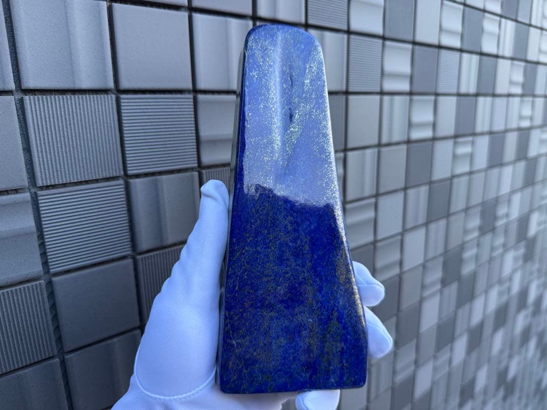 大型 ラピスラズリ 高品質 アフガニスタン産 鑑賞石