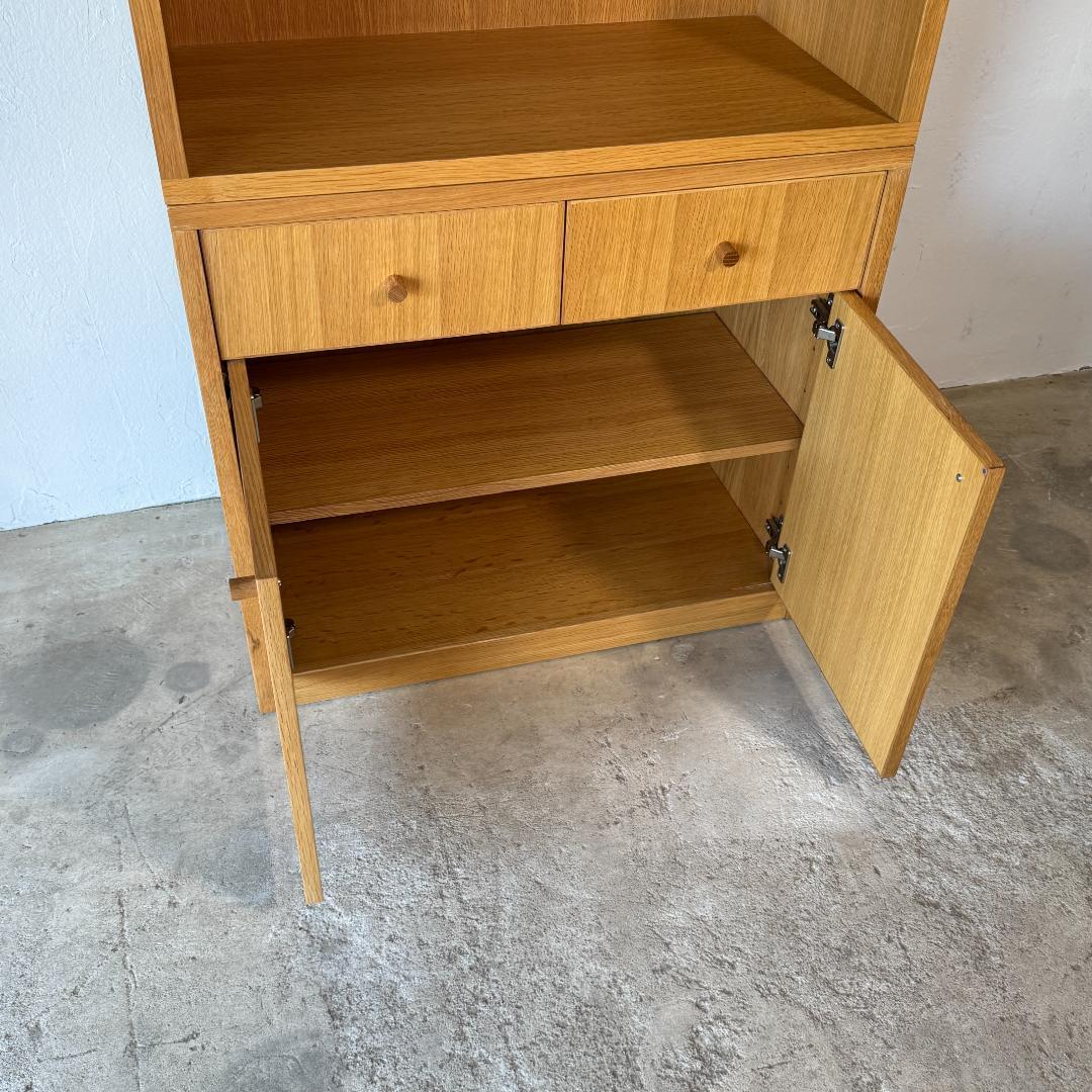 廃番 アクタス KLOSS 食器棚 オープンシェルフ 幅80 高さ178