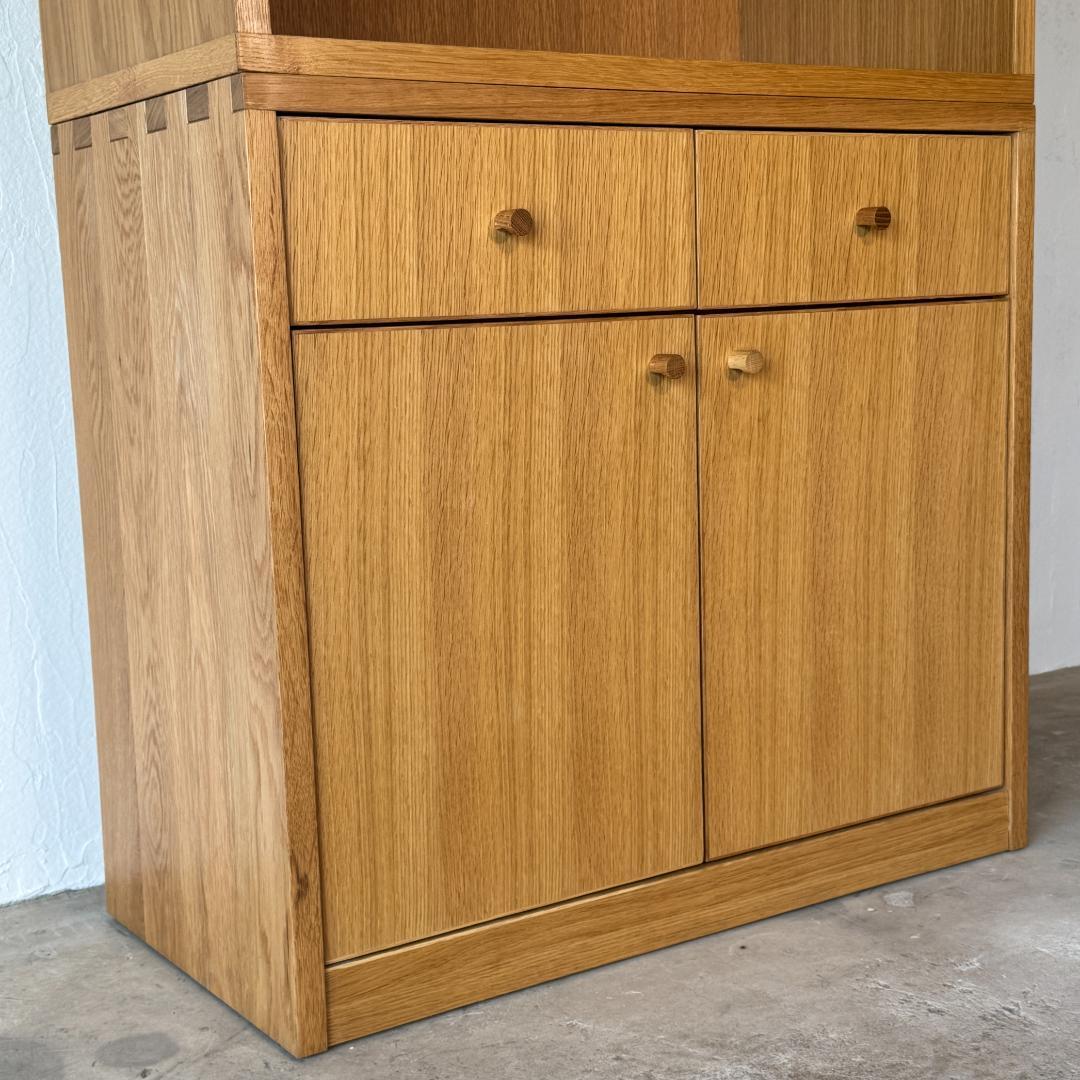 廃番 アクタス KLOSS 食器棚 オープンシェルフ 幅80 高さ178