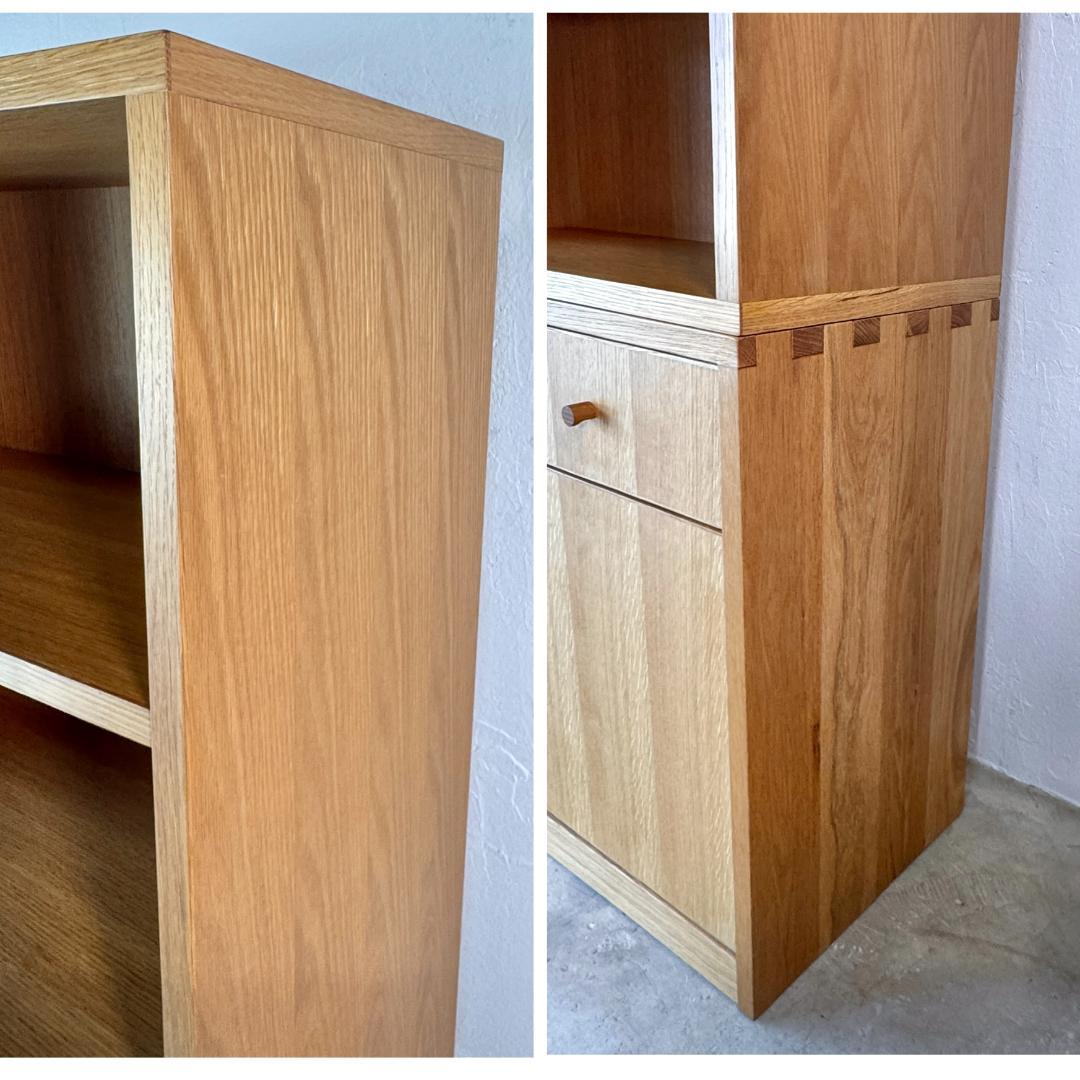 廃番 アクタス KLOSS 食器棚 オープンシェルフ 幅80 高さ178