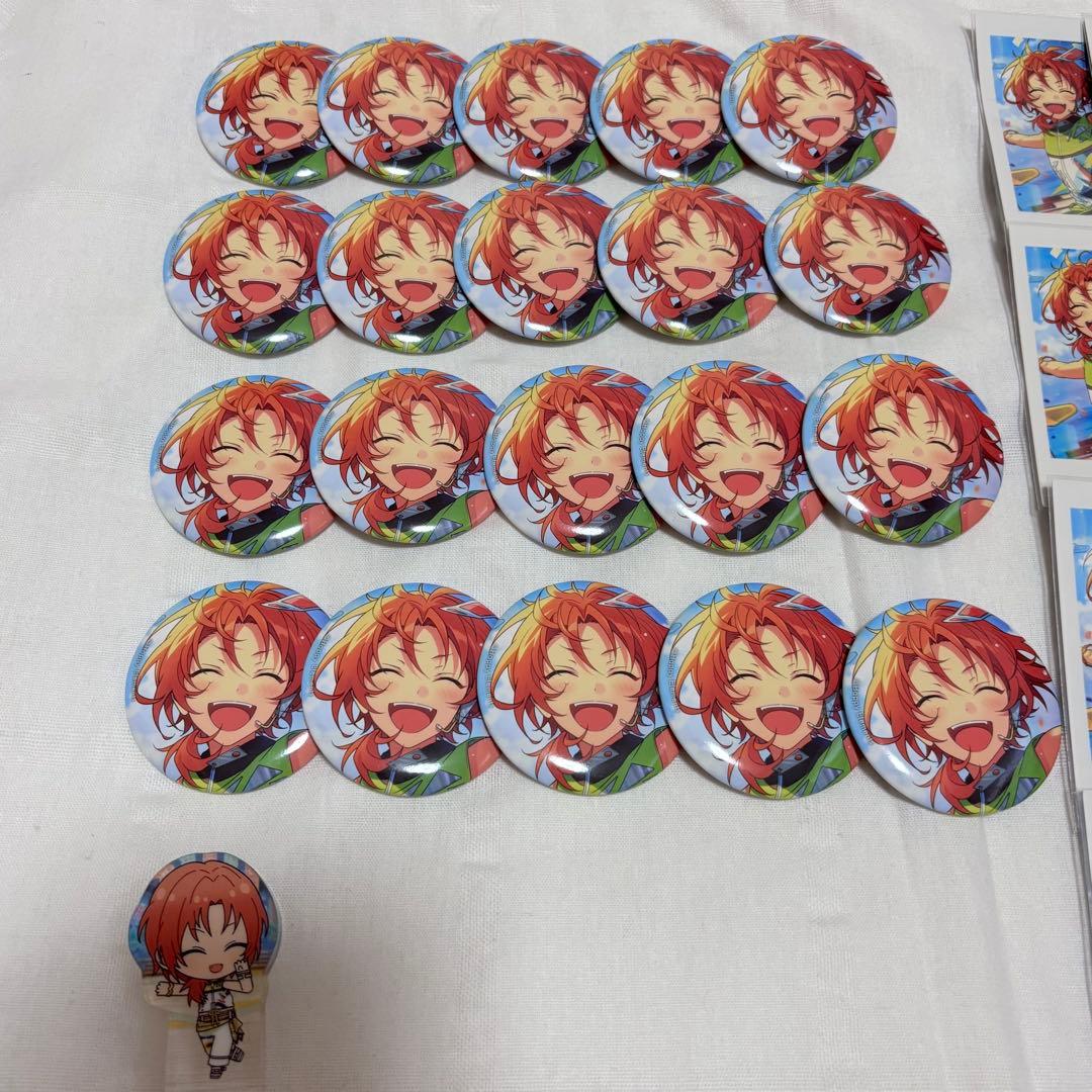 あんスタ 月永レオ 缶バッジ&カードセット