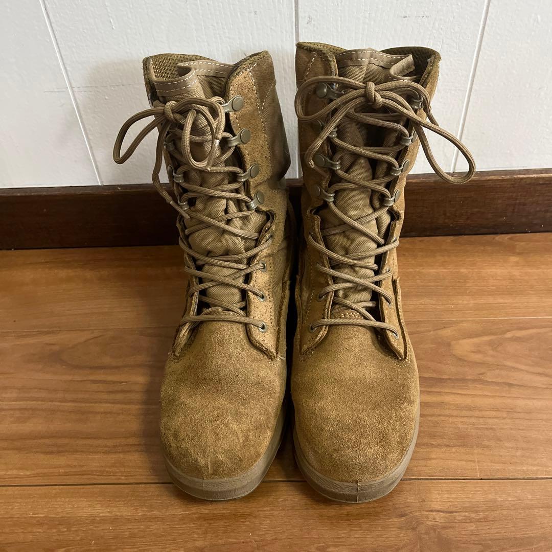 米軍 実物 BELLEVILLE ミリタリーブーツ US 8 W 26cm - メルカリ