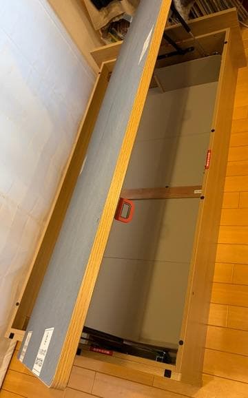 目黒区自宅付近引取 ニトリ 跳ね上げ式 収納付ベッド シングル