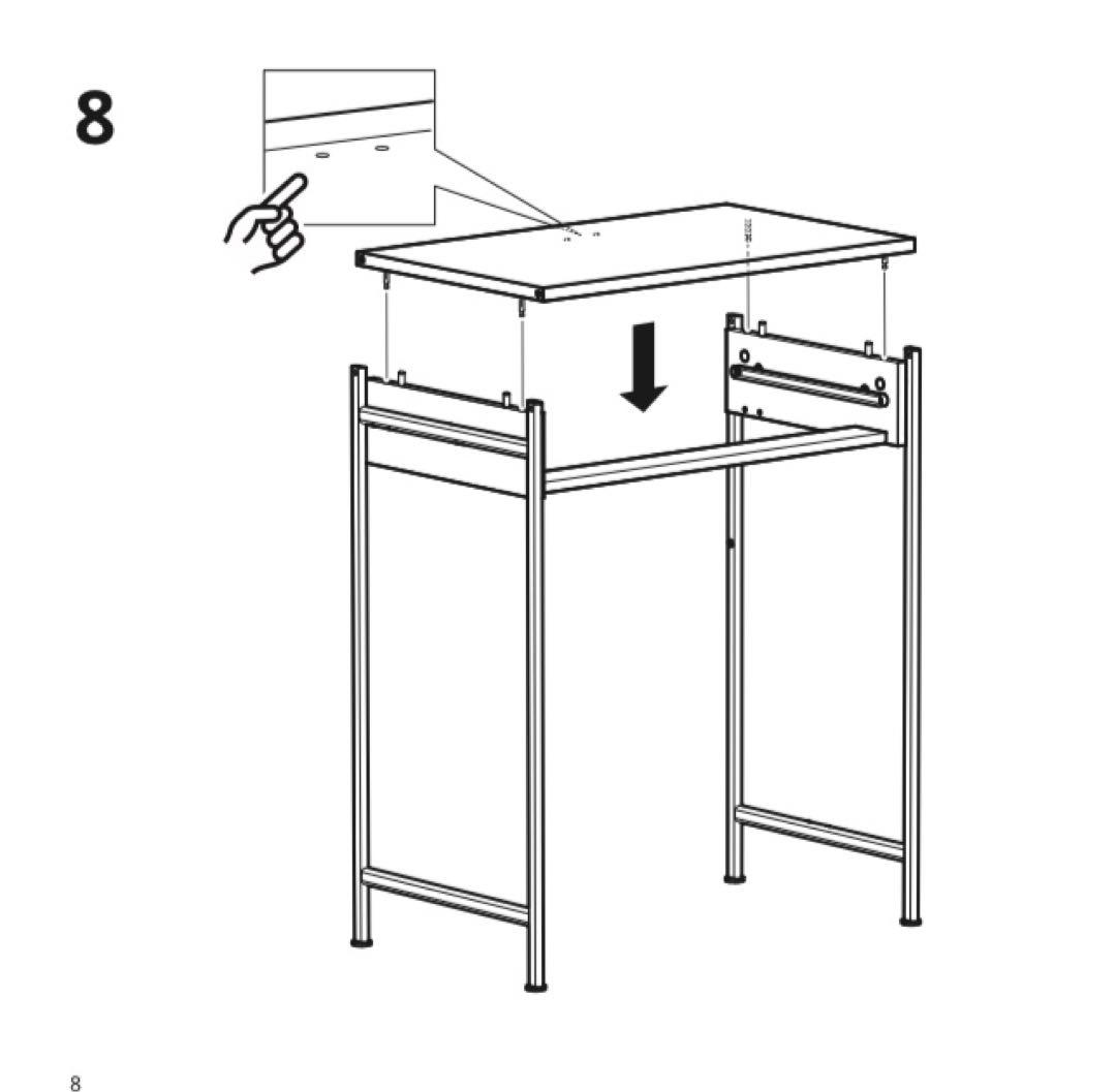 IKEA イケア ブルクスヴァーラ ドレッサー 化粧台 - メルカリ