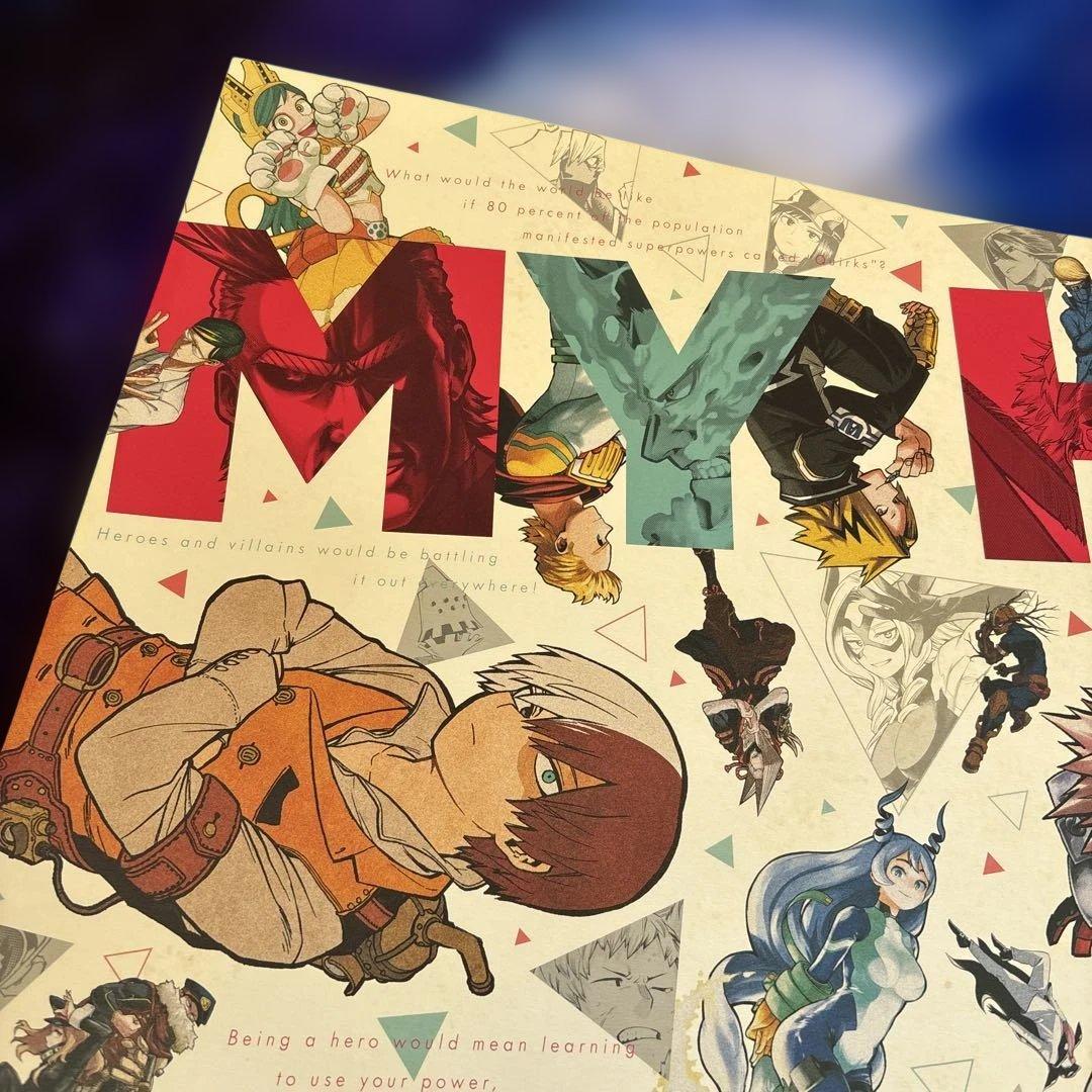 ヒロアカ 原画展 drawing smash展 A全アートポスター - メルカリ