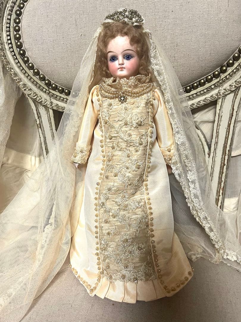 アンティーク　ビスクドール