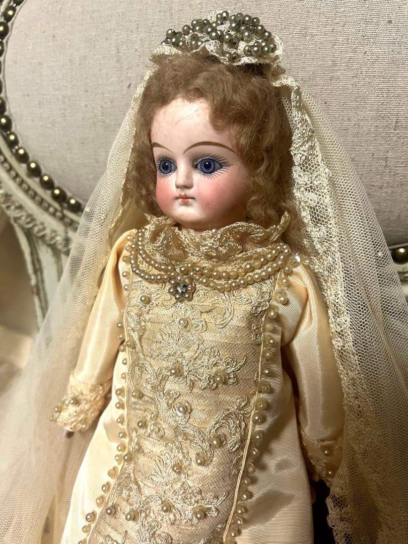 アンティーク　ビスクドール