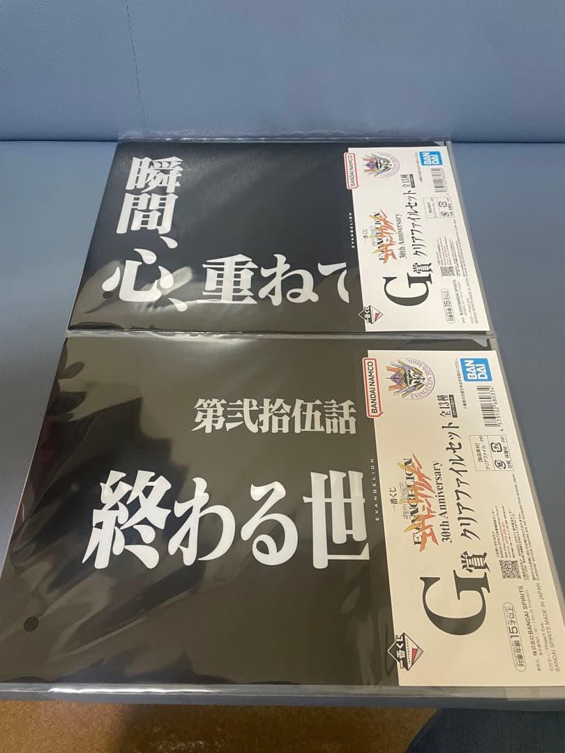 一番くじ新世紀エヴァンゲリオンA賞&ラストワン賞 ファイル5枚付