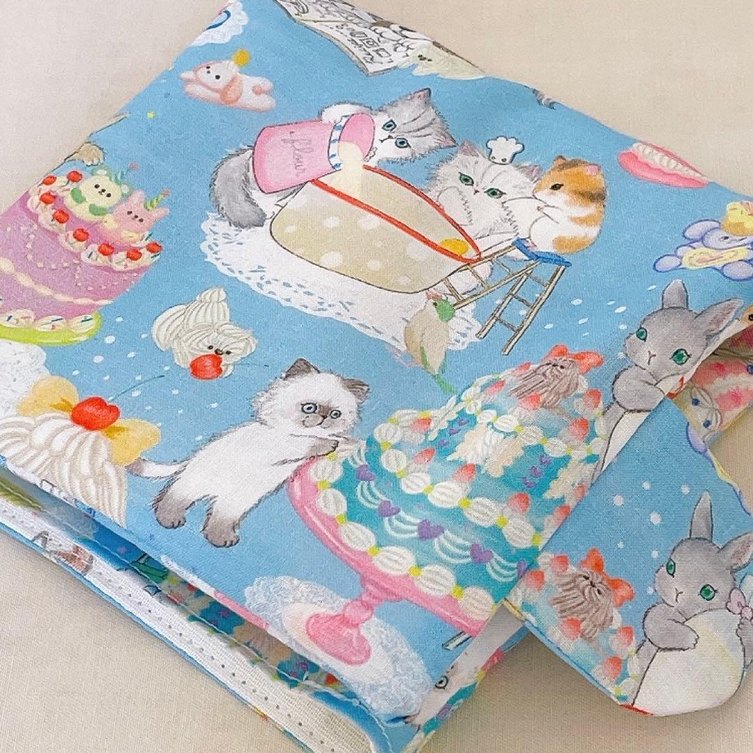 ガーゼハンカチ ユキエモン264 ハンドメイド(ペットボトルカバー