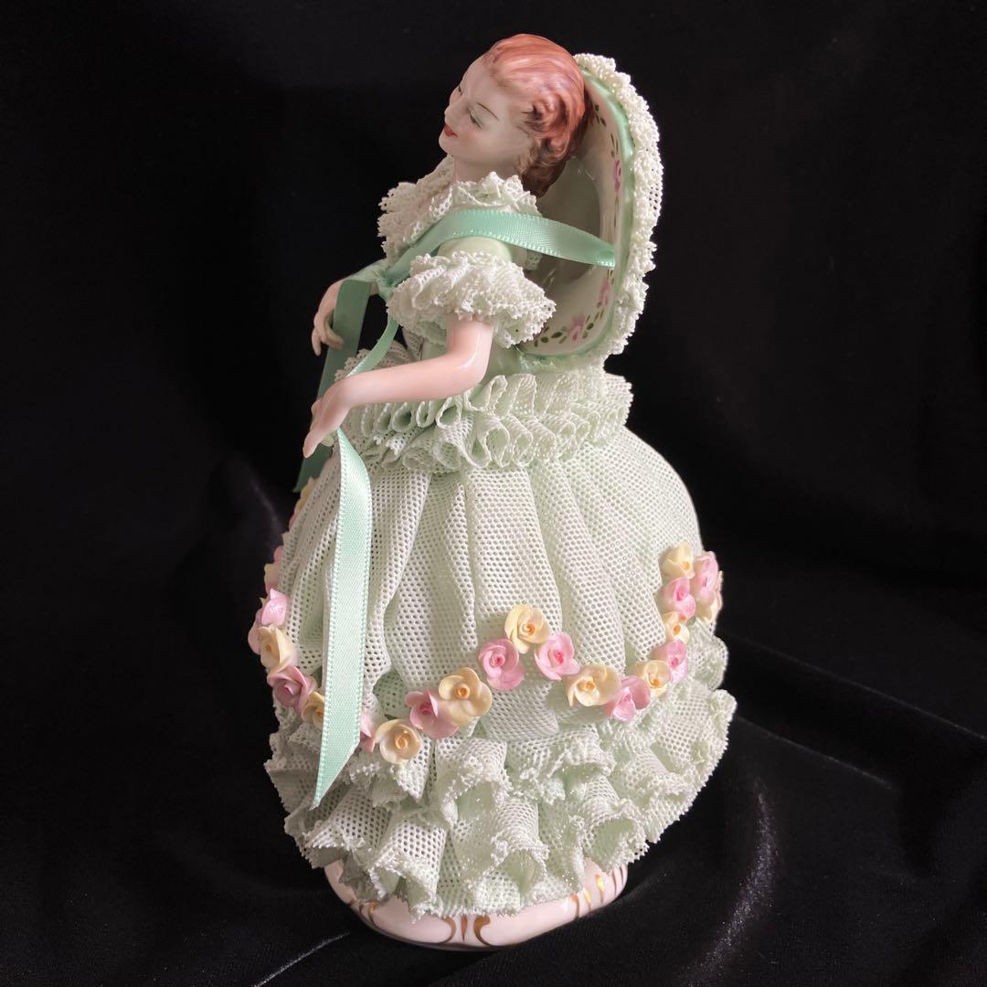 【匿名配送/希少】アイリッシュドレスデン/フィギュリン/エメラルドコレクション