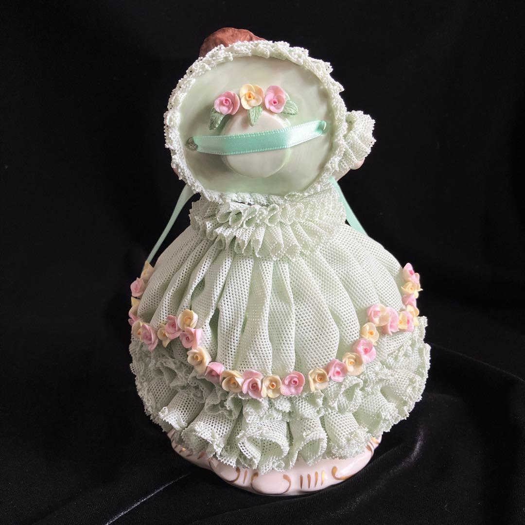 【匿名配送/希少】アイリッシュドレスデン/フィギュリン/エメラルドコレクション