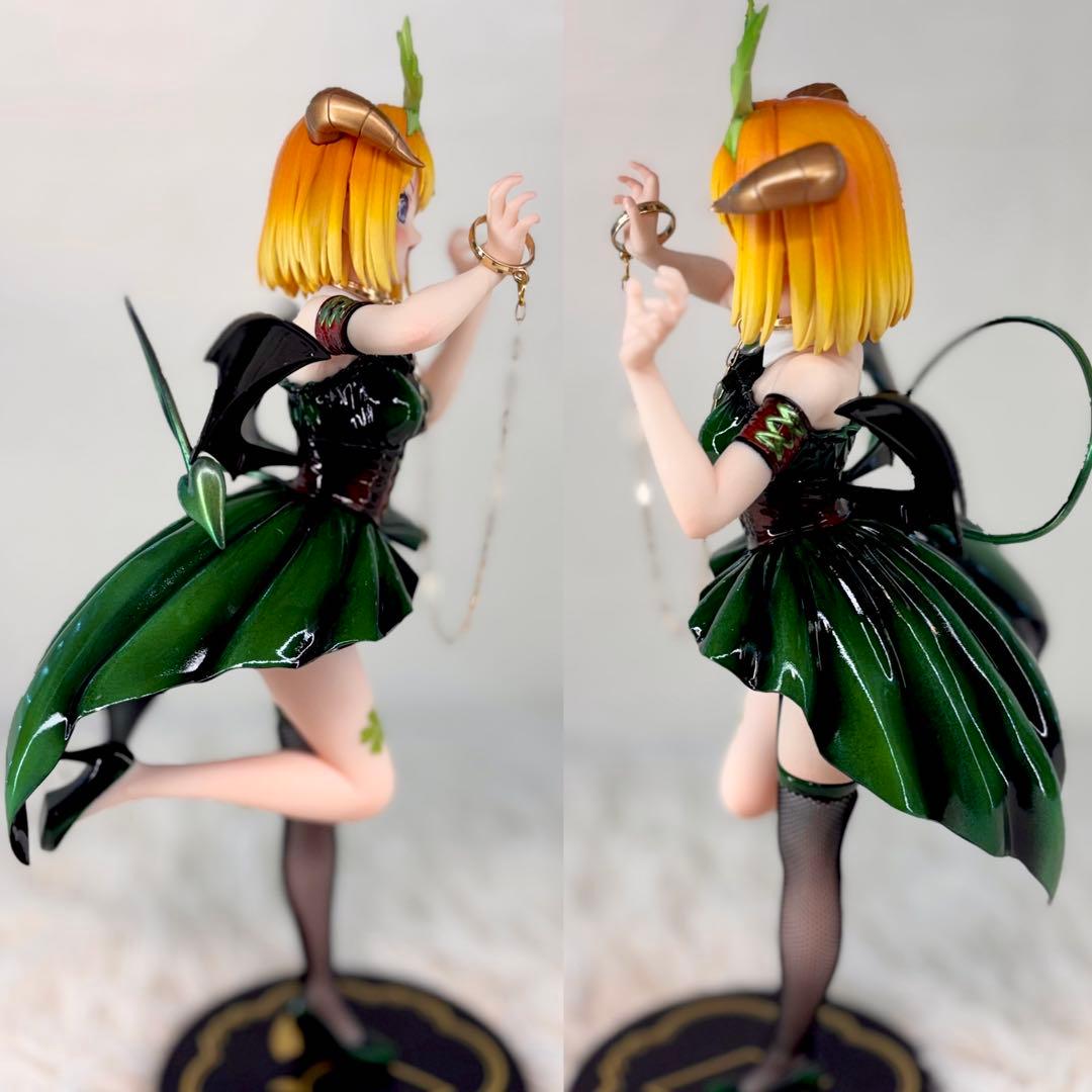 ぐ*す様 五等分の花嫁　中野四葉　フィギュア　リペイント　小悪魔ver ゴールド