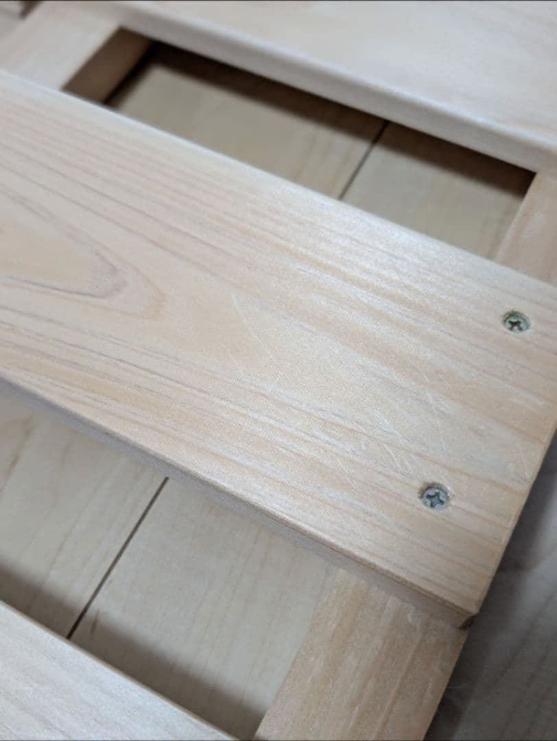 国産　天然木　ダブル　めいじ屋　すのこベッド　すのこ　ベット