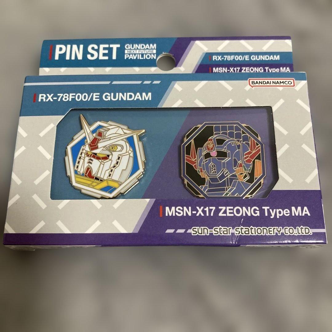 ガンダム&ジオン 関西万博ガンダムパビリオン限定ピンバッジセット