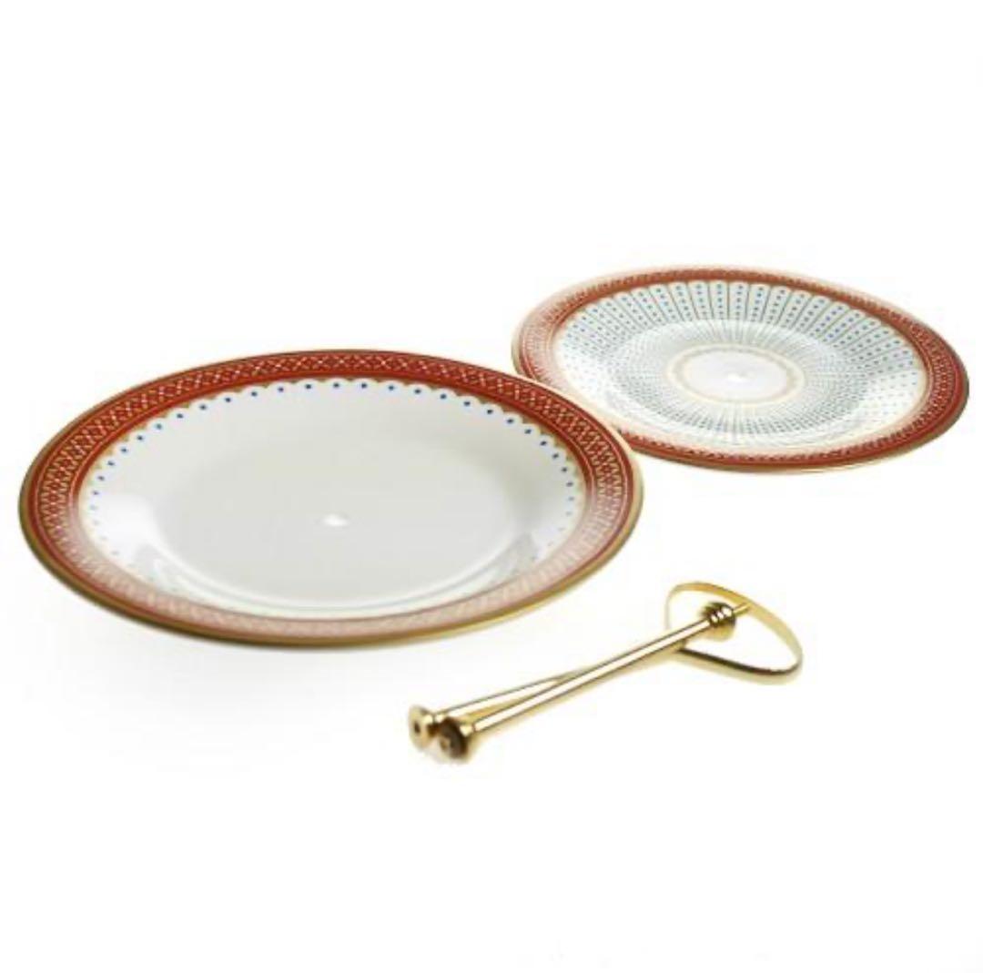 【新品】ウェッジウッド　クィーンオブハート　アフタヌーンティー　ケーキスタンド