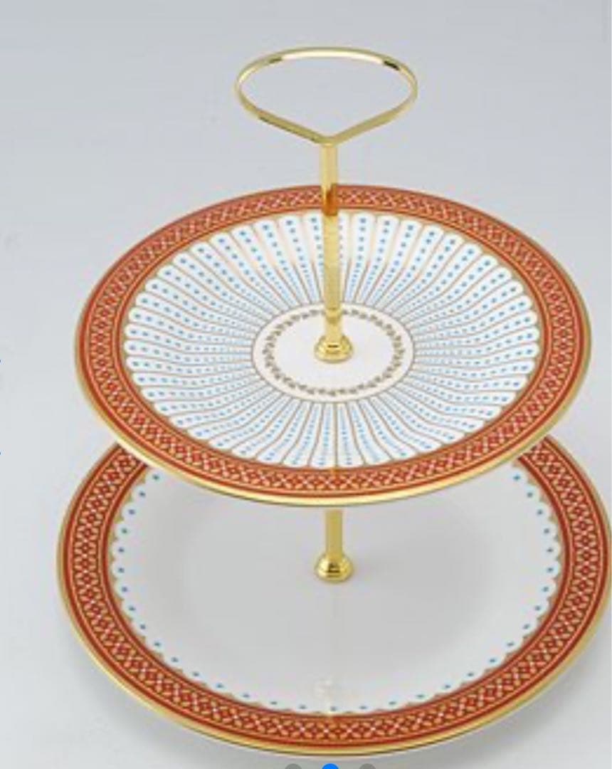 【新品】ウェッジウッド　クィーンオブハート　アフタヌーンティー　ケーキスタンド